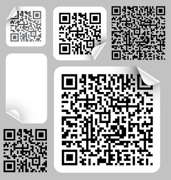 QR-Code-Labels - jedes Format, jede Stückzahl Individuelle QR-code-Etiketten in verschiedenen Größen