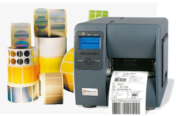 Individuelle Rollenetiketten für Thermotransferdrucker Blanko Rollenetiketten aus Papier und Folie für Thermotransferdrucker