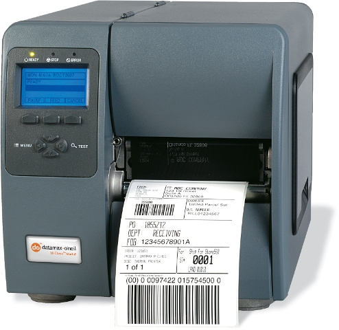 Thermotransfer-Etiketten mit Barcode für Paletten, Lager und Logistik