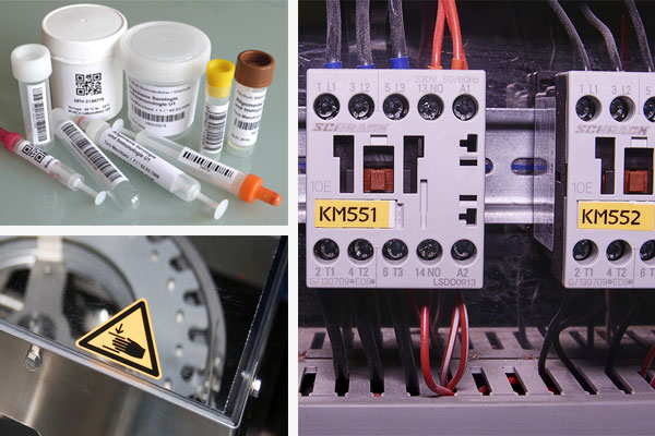 Hightech-Folien für anspruchsvolle Anwendungen Individuelle Hochleistungsetiketten aus High-Tech-Folien für Industrie und Labor