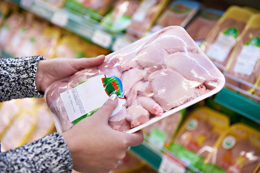 Tiefkühletiketten für verpackte Lebensmittel in Kühltheken und für Gefrorenes und Gefriergut