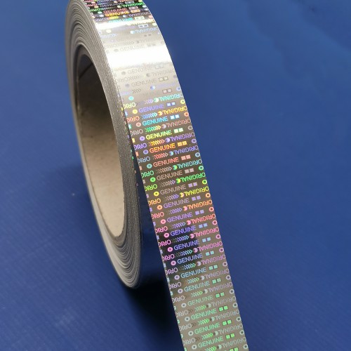 Security-Tape mit Hologramm-Motiv Original zum Versiegeln von Kartonagen und Verpackungen